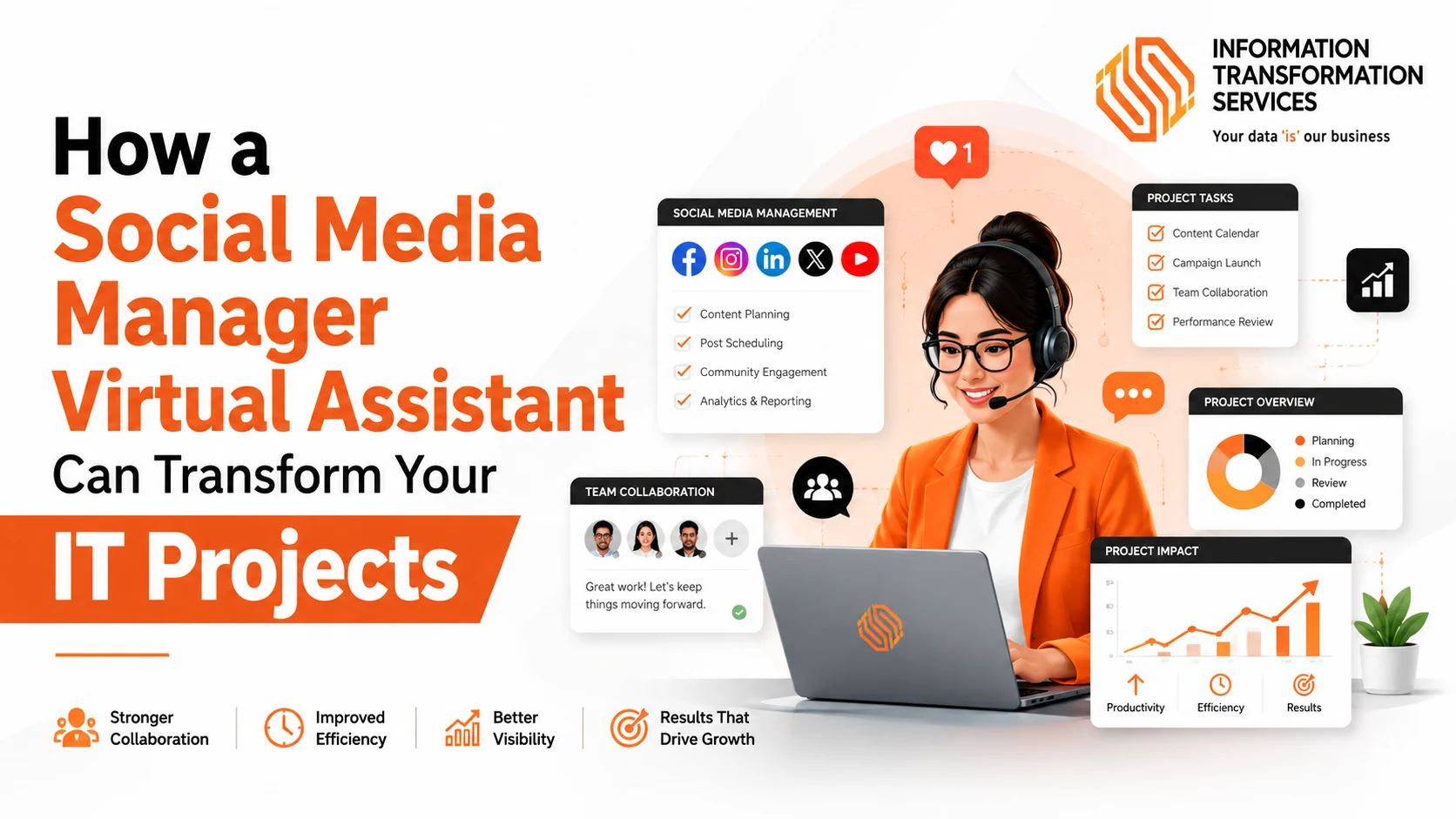 How a Social Media Manager Virtual Assistant Can Transform Your IT Projects