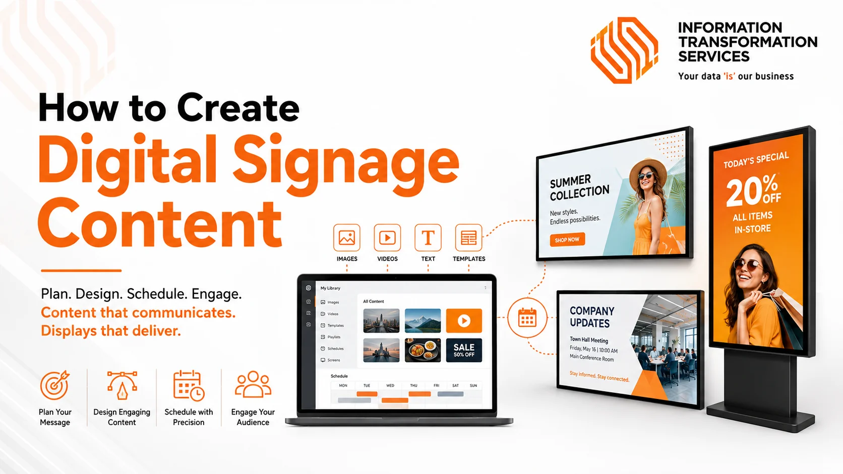 How to Create Digital Signage Content