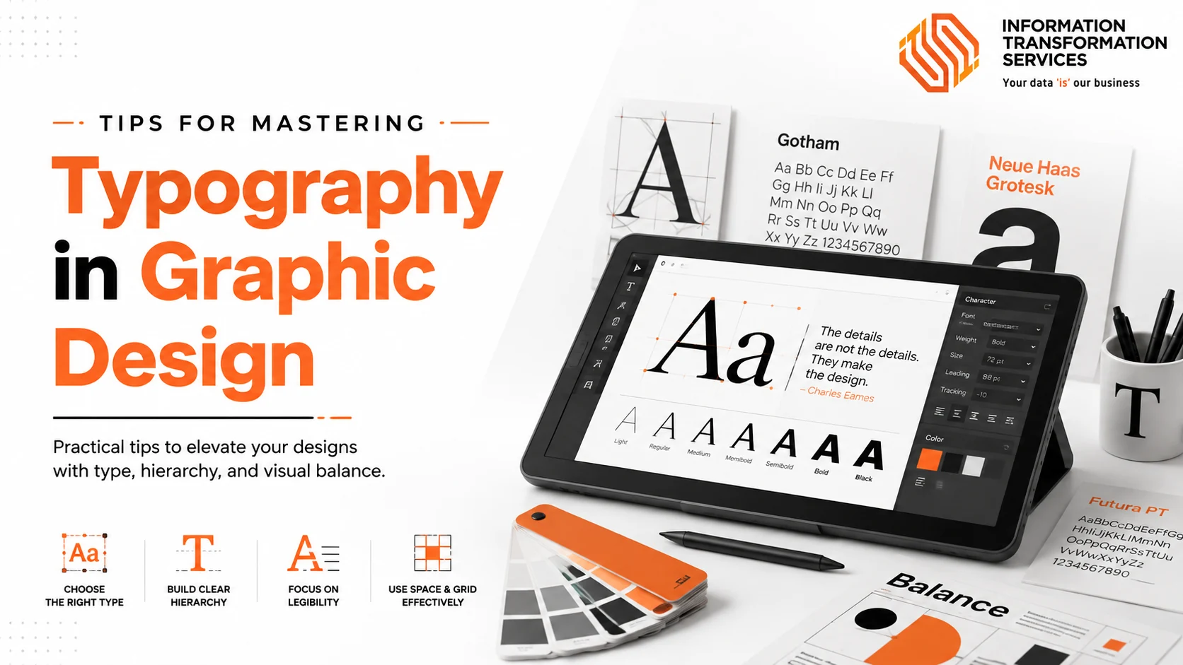 Tips for Mastering Typography in Graphic Design