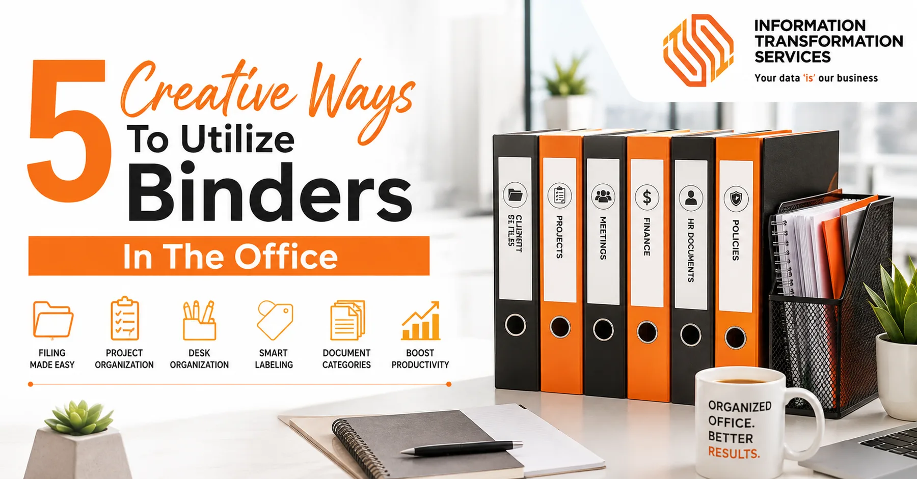 5 Creative Ways To Utilize Binders In The Office