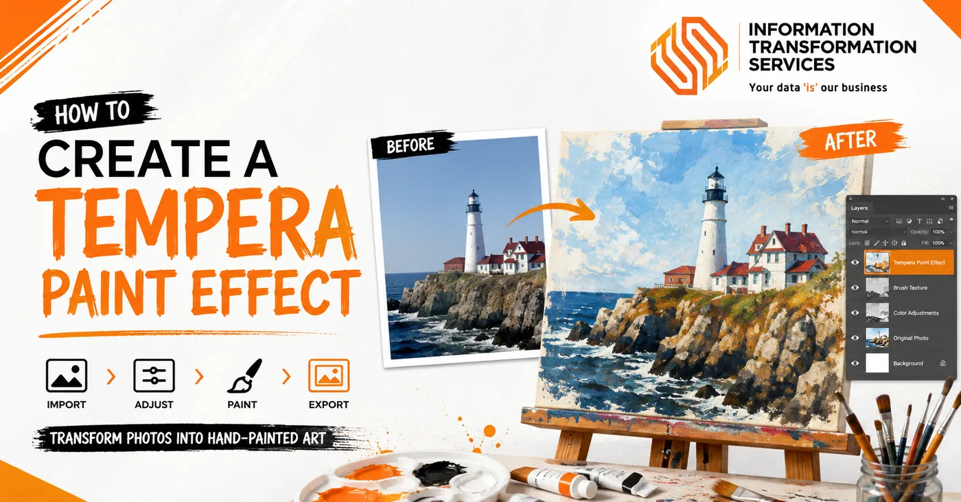 How To Create A Tempera Paint Effect