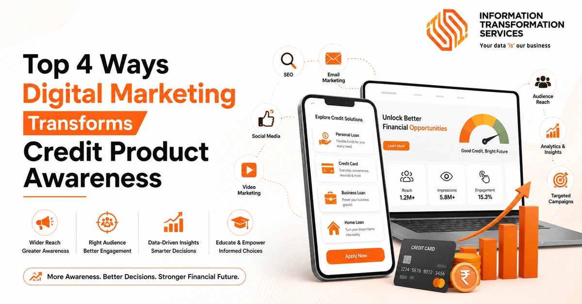 Top 4 Ways Digital Marketing Transforms Credit Product Awareness