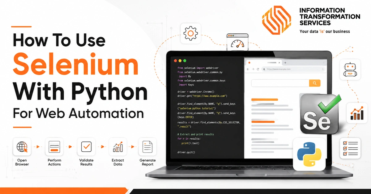 How To Use Selenium With Python For Web Automation
