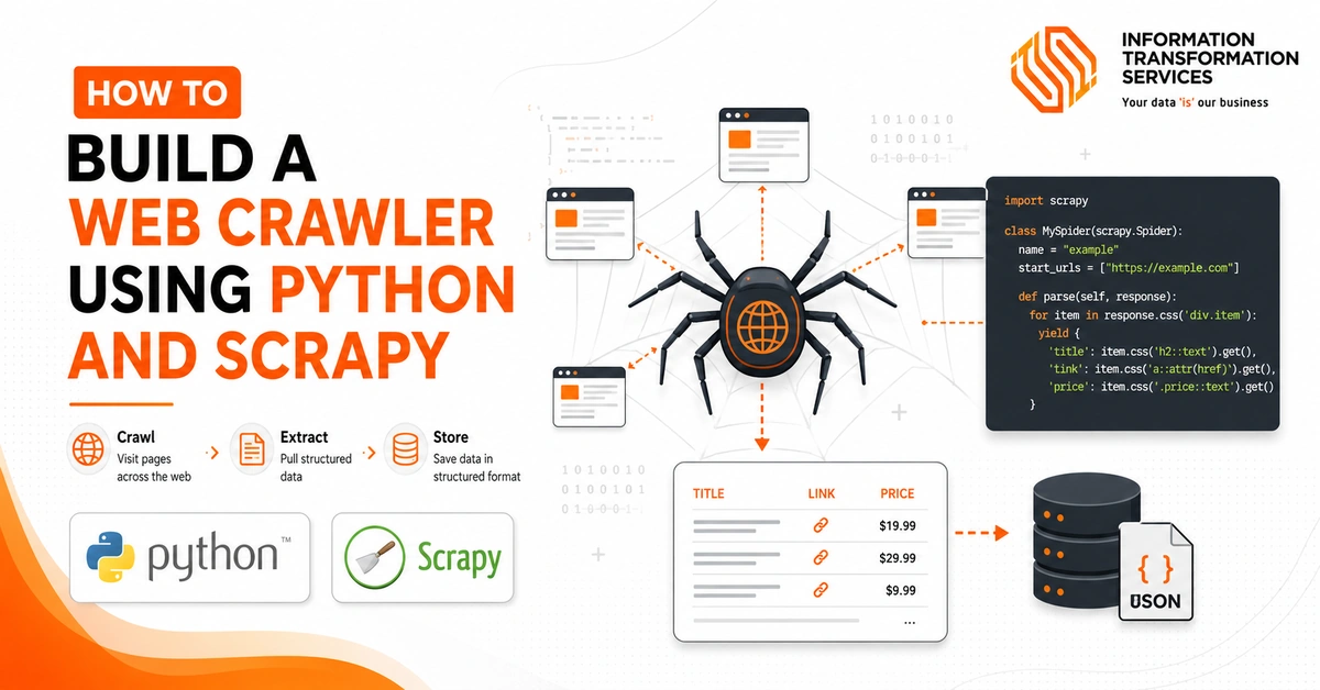 How To Build A Web Crawler Using Python And Scrapy