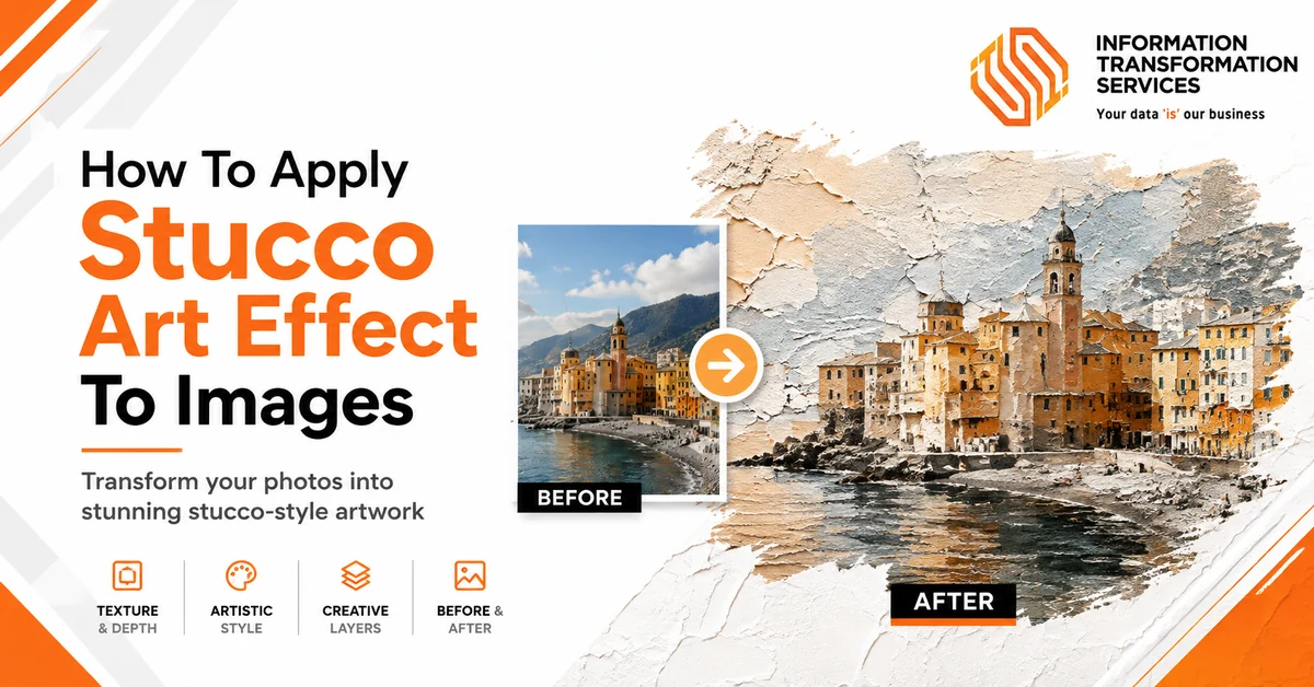 How To Apply Stucco Art Effect To Images