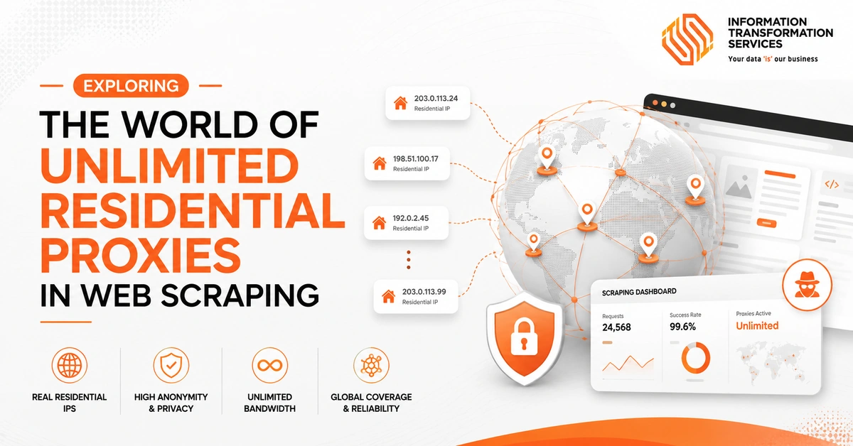 Exploring the World of Unlimited Residential Proxies in Web Scraping