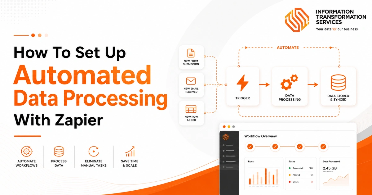 How To Set Up Automated Data Processing With Zapier