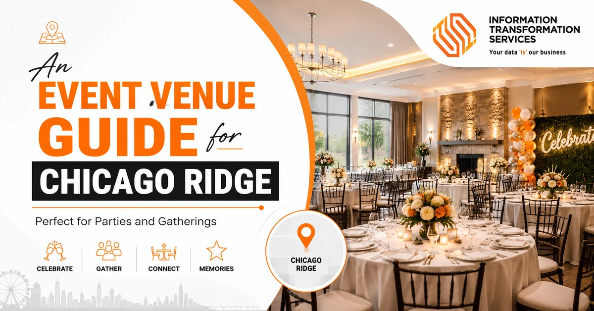 An Event Venue Guide for Chicago Ridge: Perfect for Parties and Gatherings