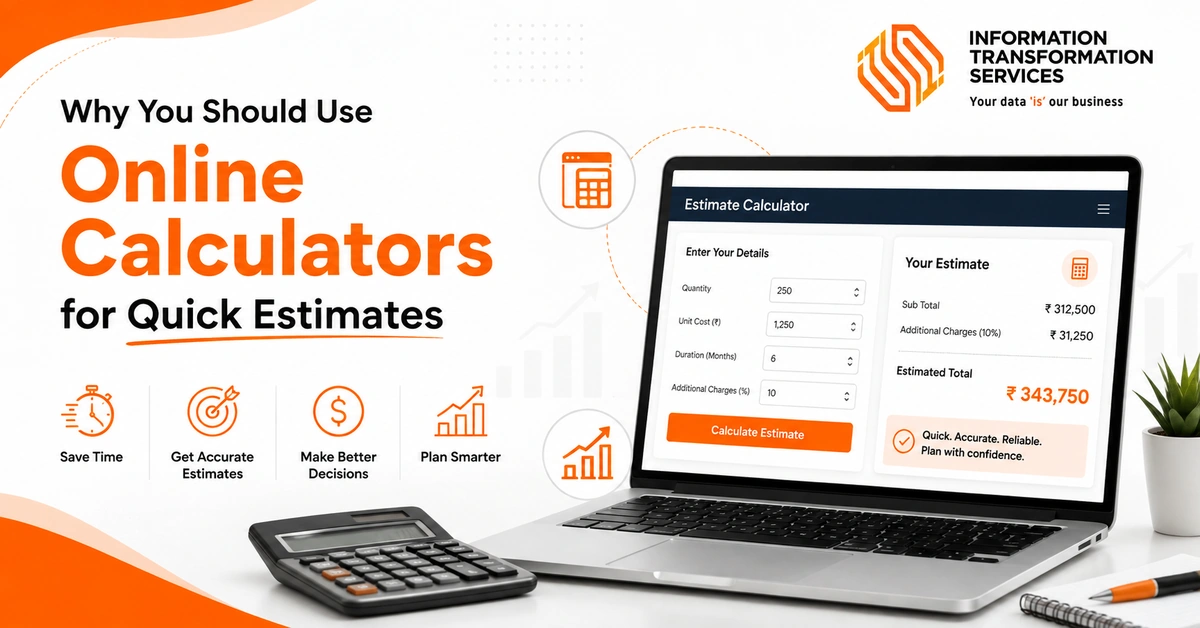 Why You Should Use Online Calculators for Quick Estimates