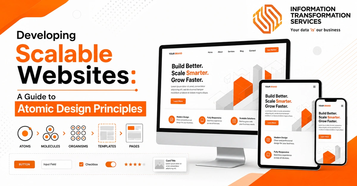 Developing Scalable Websites: A Guide to Atomic Design Principles