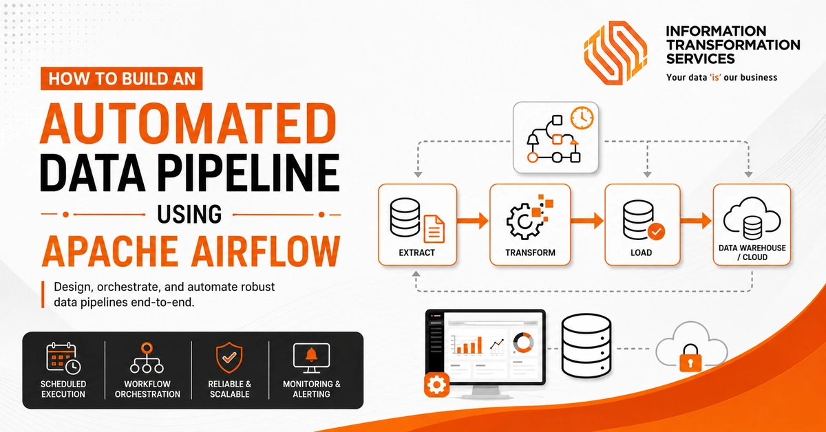 How To Build An Automated Data Pipeline Using Apache Airflow