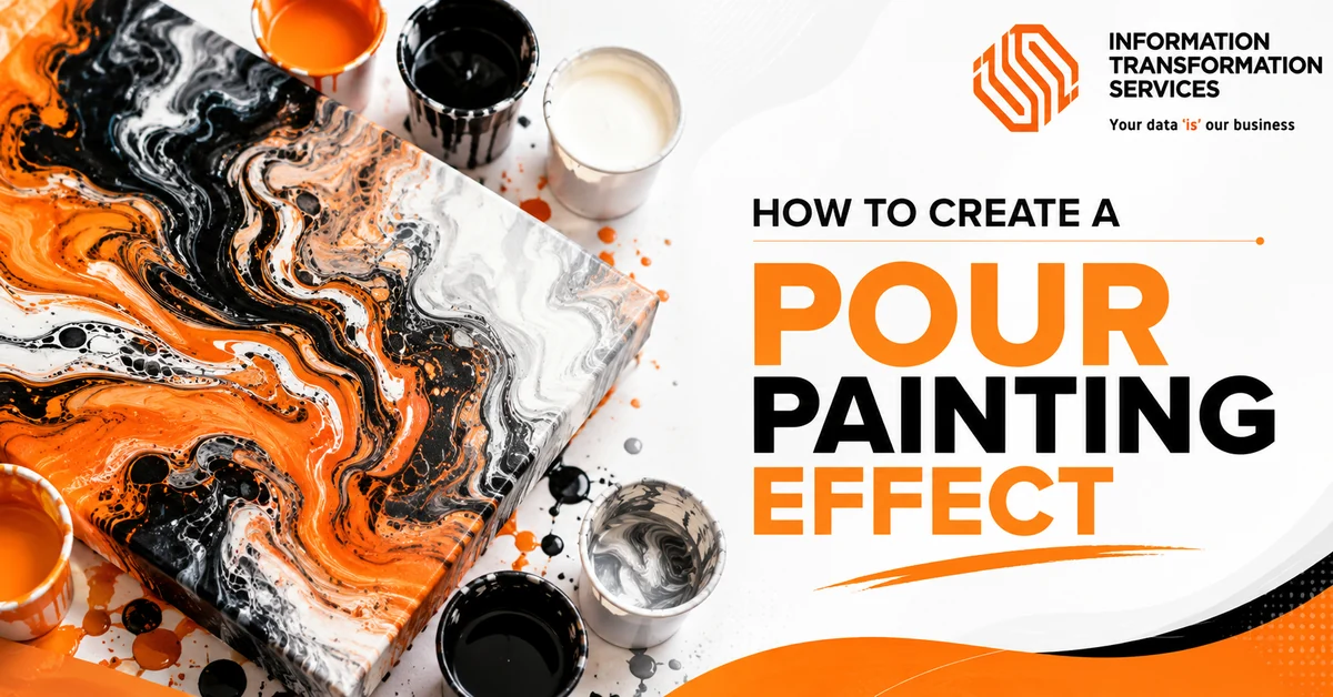 How To Create A Pour Painting Effect