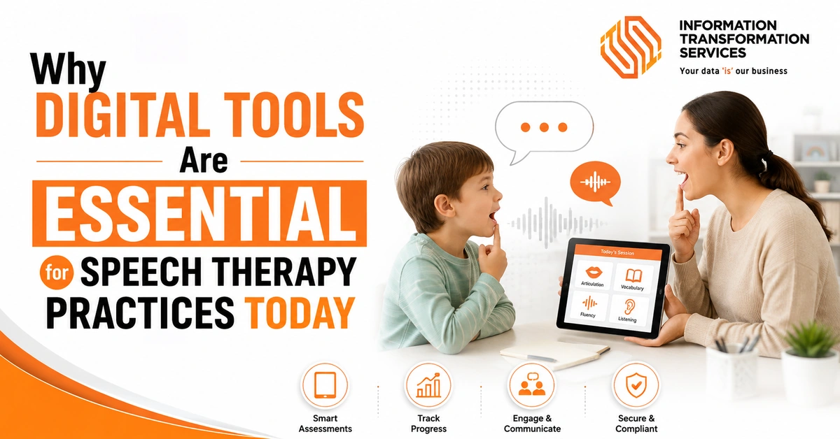 Why Digital Tools Are Essential for Speech Therapy Practices Today