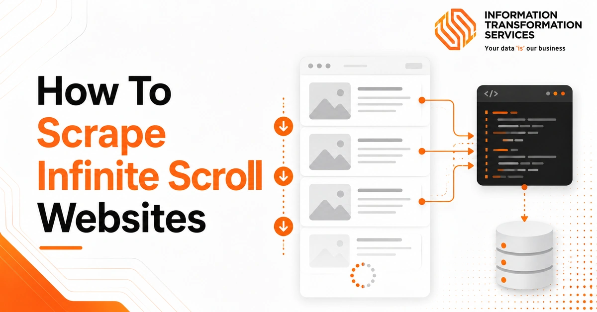 How To Scrape Infinite Scroll Websites