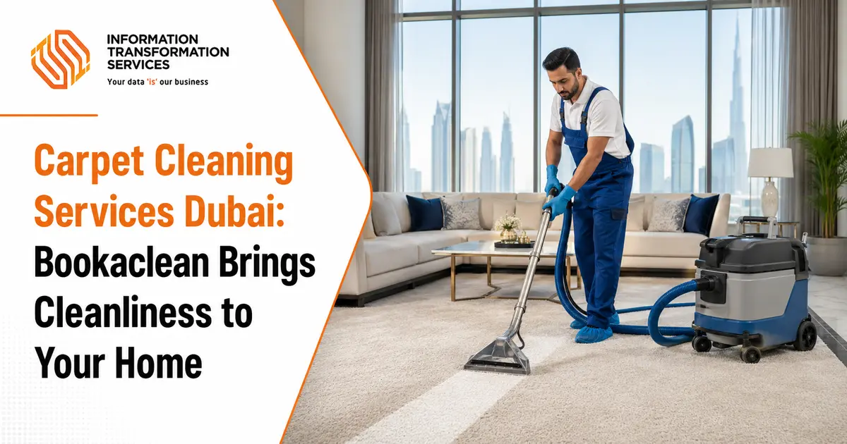 Carpet Cleaning Services Dubai: Bookaclean Brings Cleanliness to Your Home