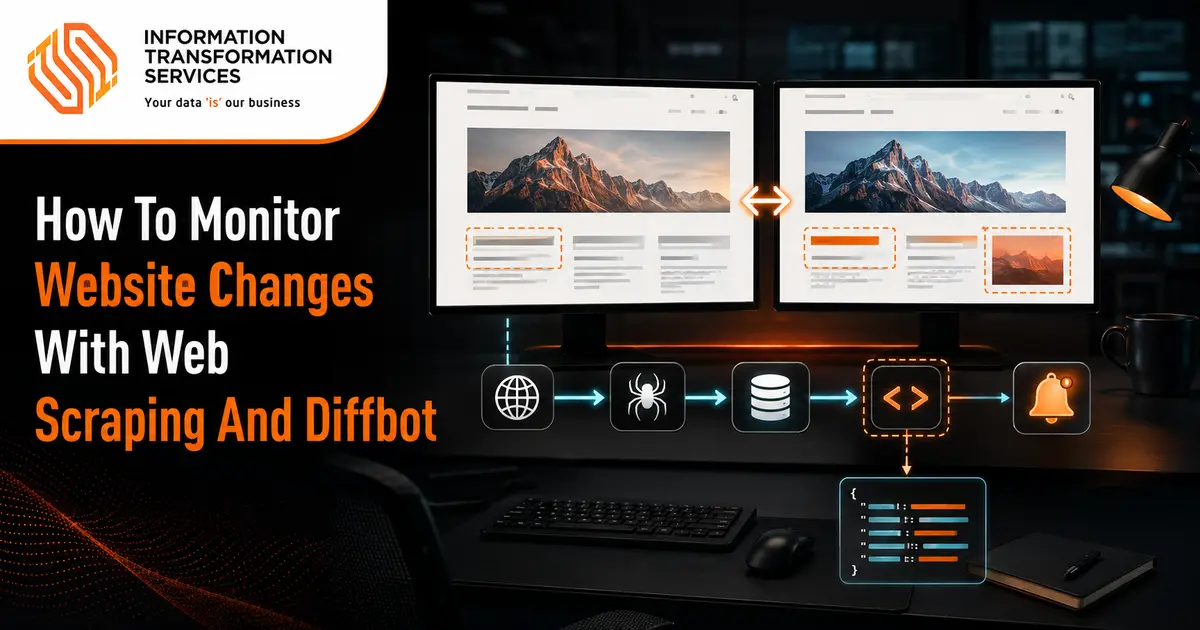 How To Monitor Website Changes With Web Scraping And Diffbot