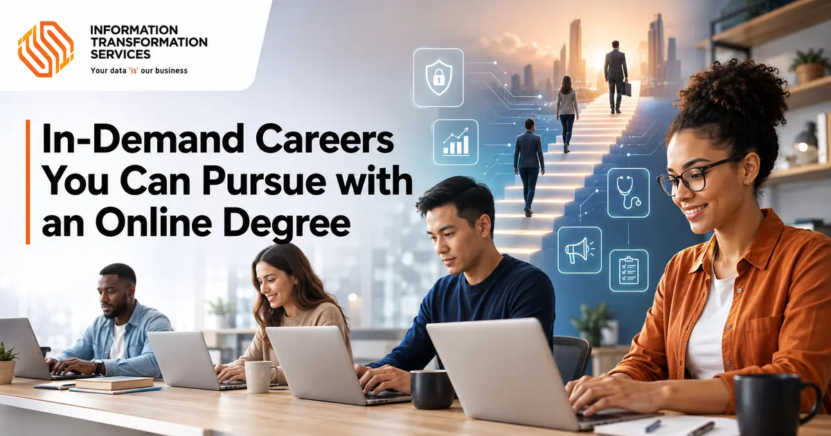 In-Demand Careers You Can Pursue with an Online Degree