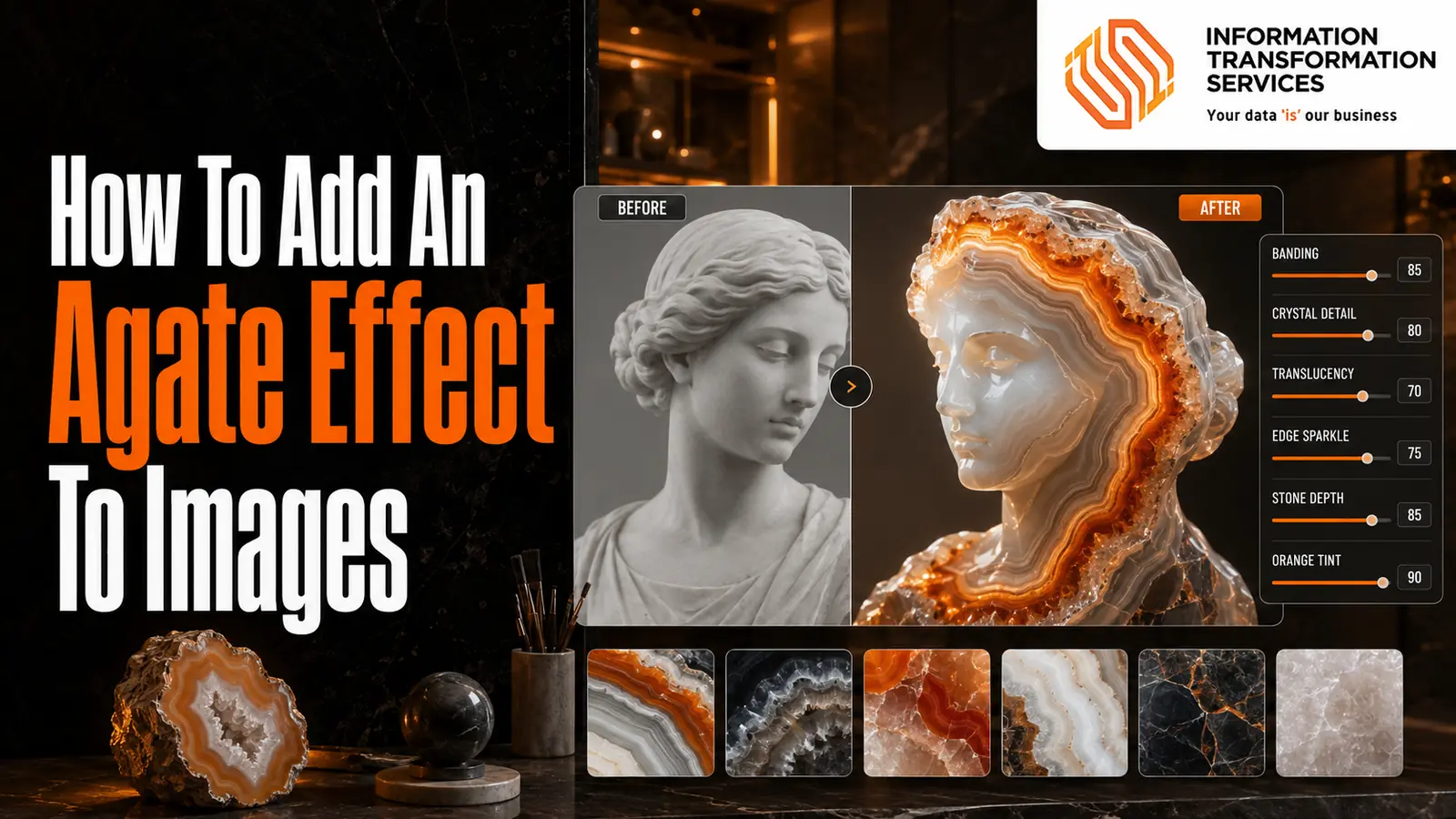 How To Add An Agate Effect To Images