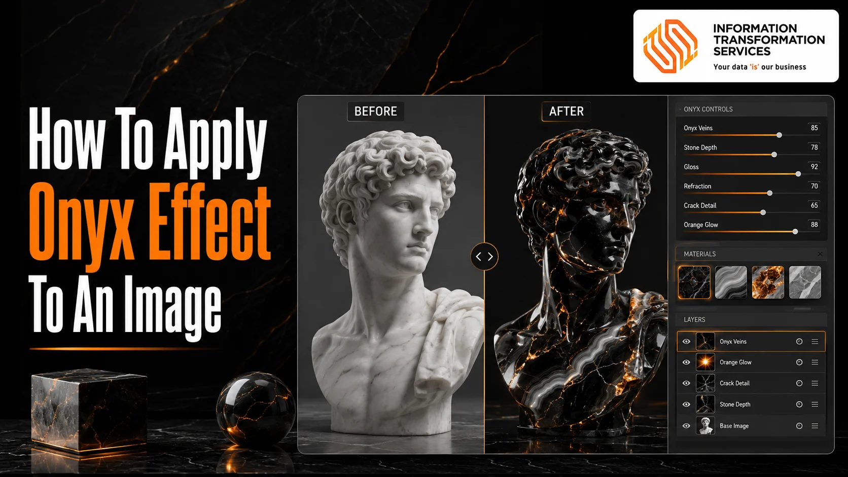 How To Apply Onyx Effect To An Image