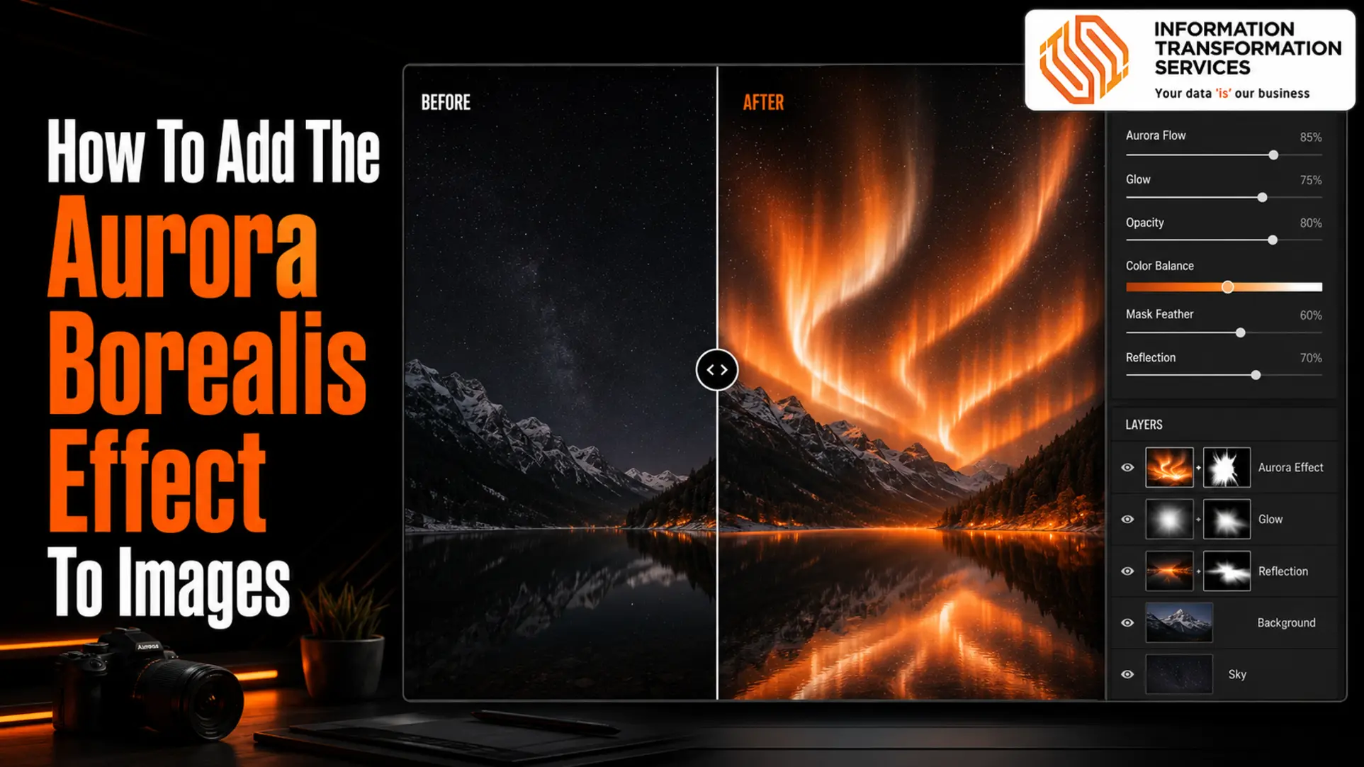 How To Add The Aurora Borealis Effect To Images