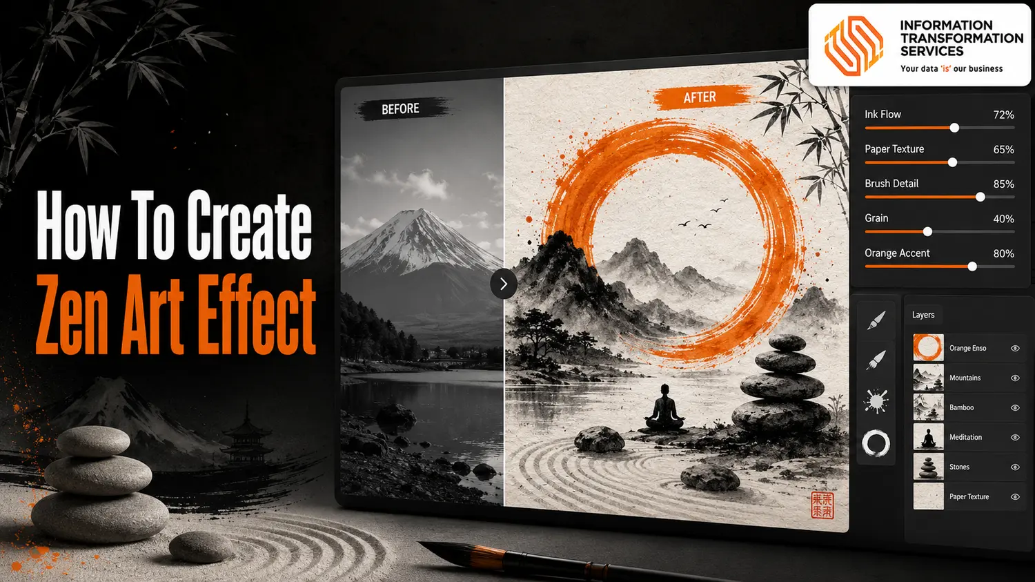 How To Create Zen Art Effect
