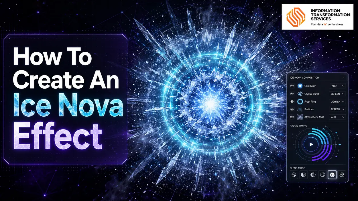 How To Create An Ice Nova Effect