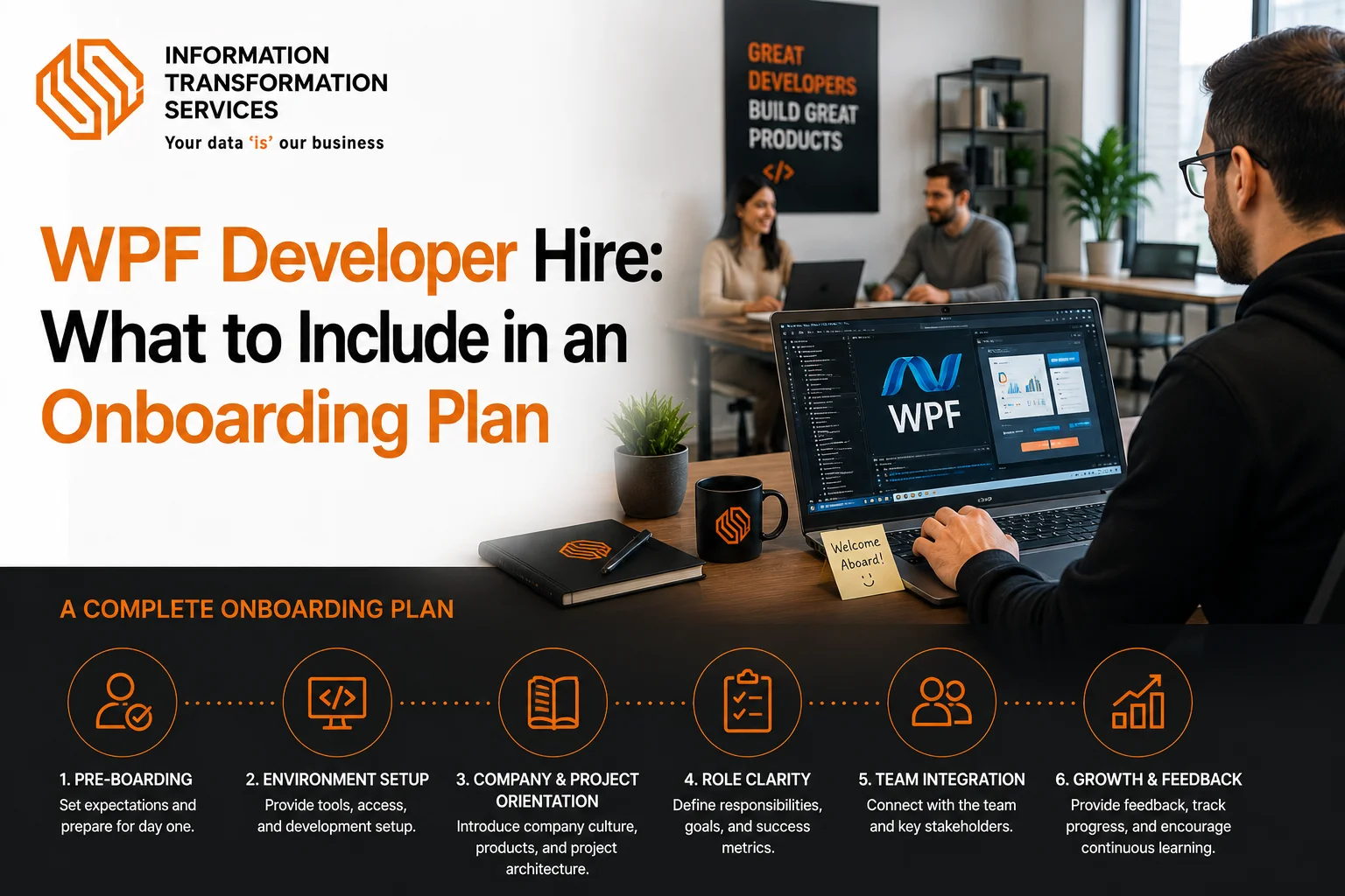 WPF Developer Hire: What to Include in an Onboarding Plan