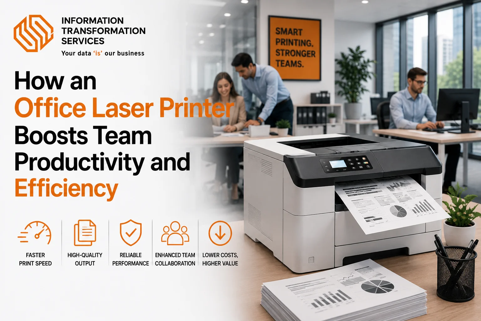 How an Office Laser Printer Boosts Team Productivity and Efficiency