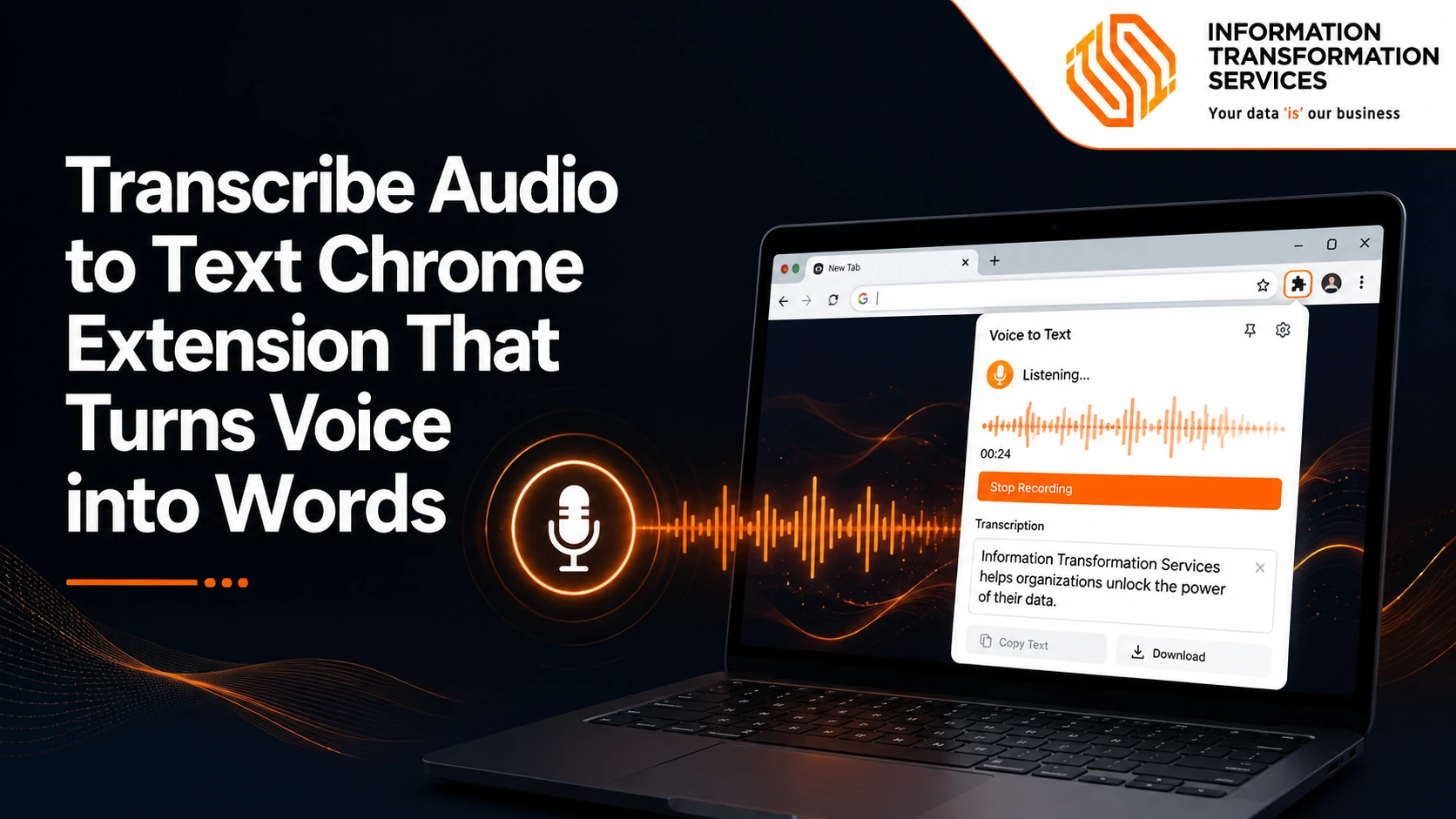 Transcribe Audio to Text Chrome Extension That Turns Voice into Words