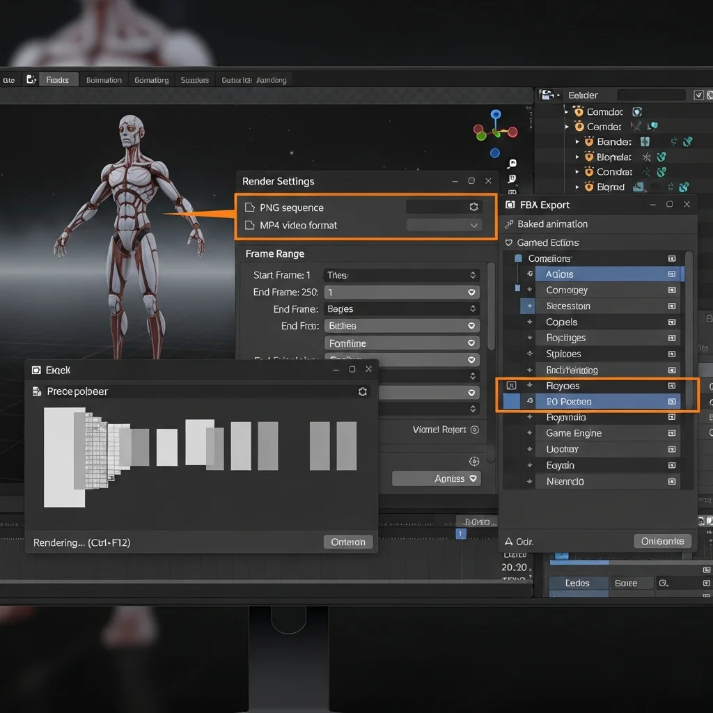 Export & Render