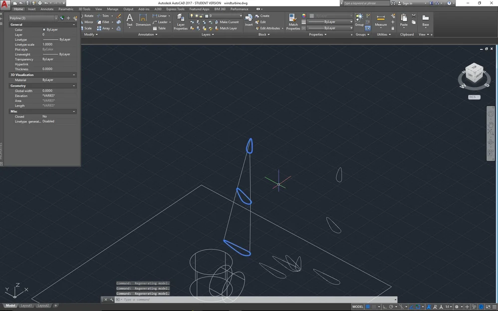 How to Convert 3D Polyline to 2D Polyline in AutoCAD