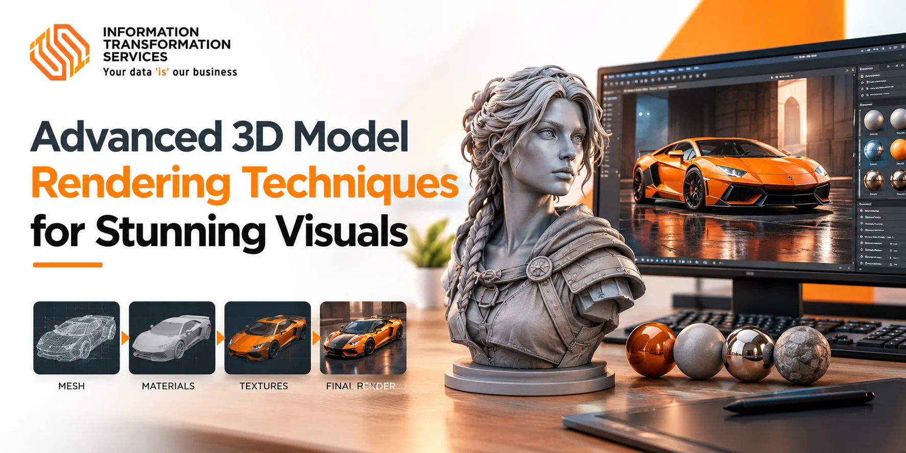 Advanced 3D model rendering techniques for stunning visuals