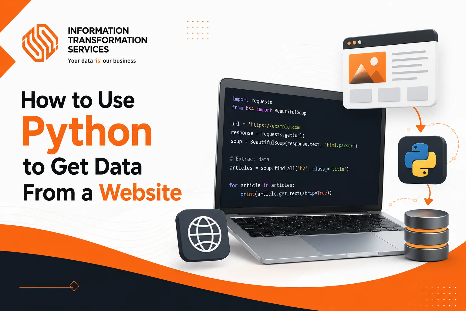 How to Use Python to Get Data From a Website