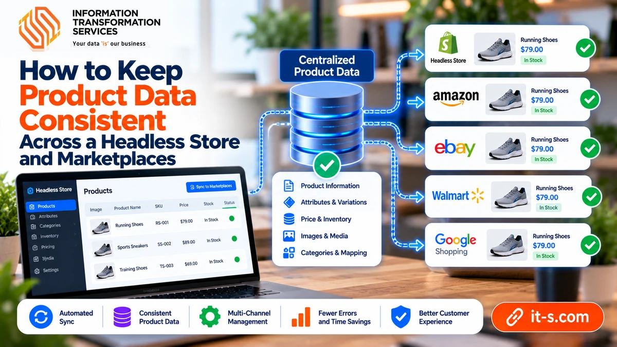 How to Keep Product Data Consistent Across a Headless Store and Marketplaces