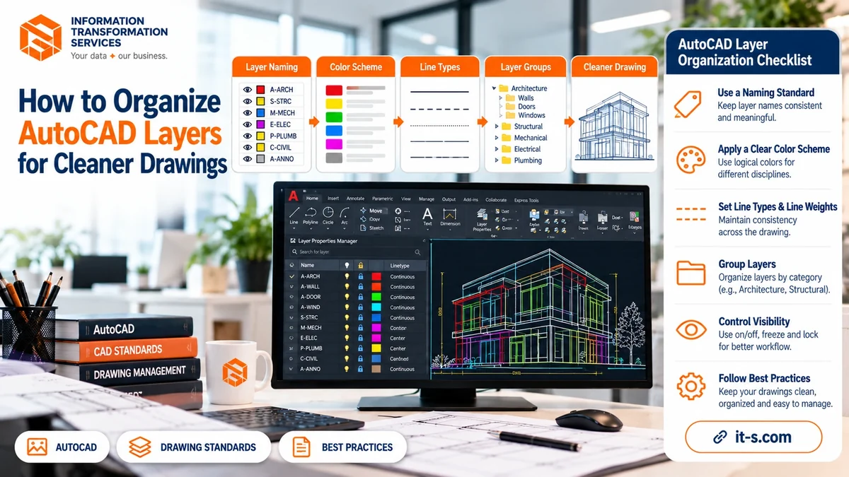 How to Organize AutoCAD Layers for Cleaner Drawings