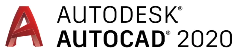 Autodesk's AutoCAD 2020 Logo.