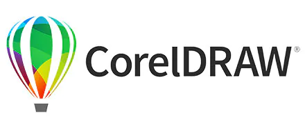 Logo for CorelDraw Illustration Software.