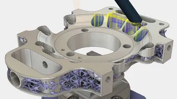 A complex STL part in Fusion 360