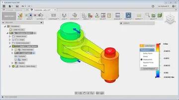 Load simulation in Fusion 360