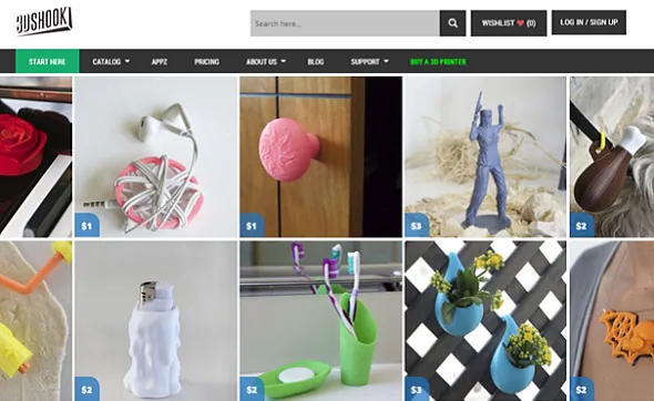 3D Shook offers fun 3D models to download.