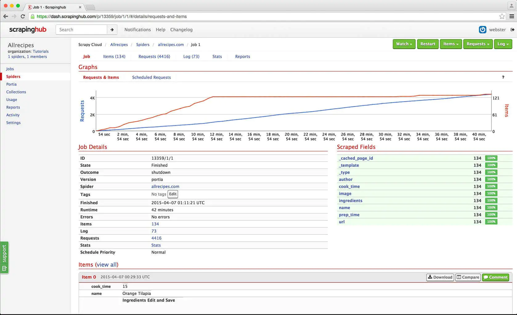 web crawling tool