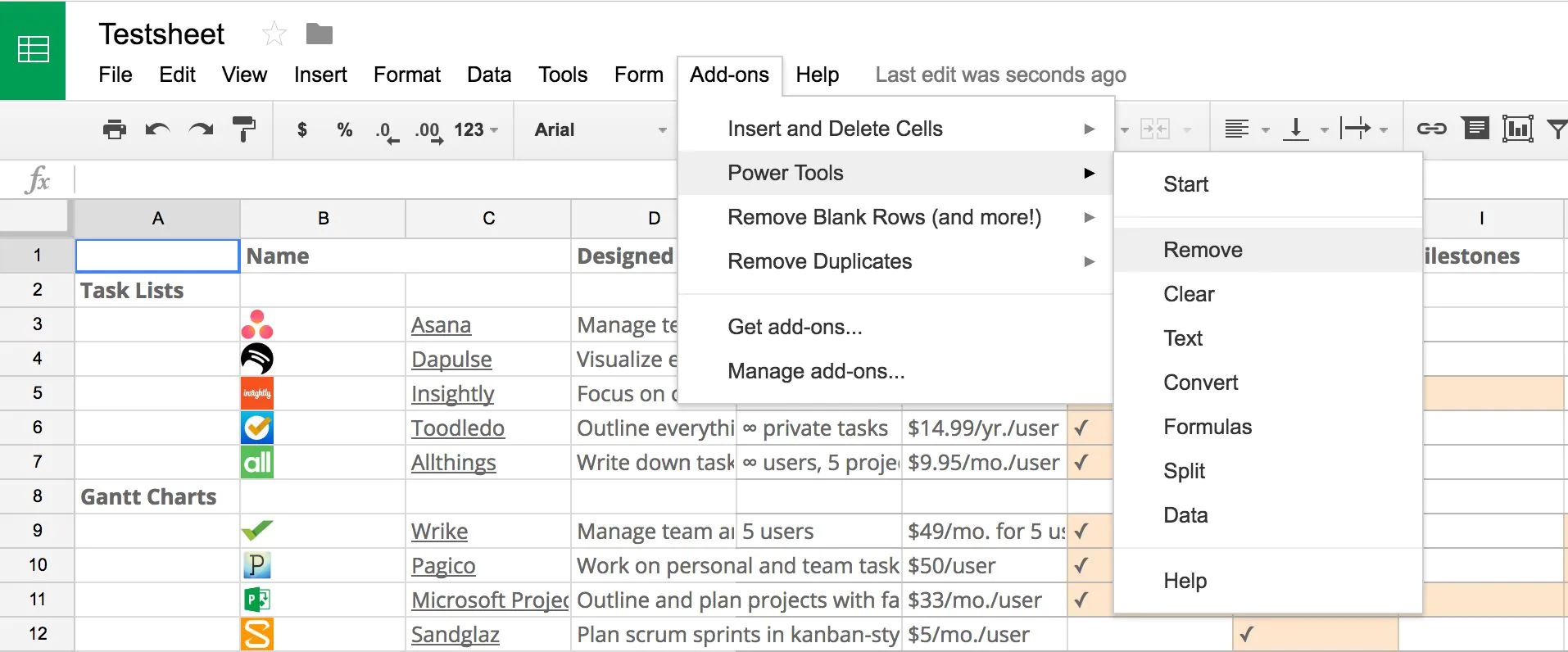 50 Google Sheets Add-Ons to Supercharge Your Spreadsheets - The Ultimate  Guide to Google Sheets | Zapier