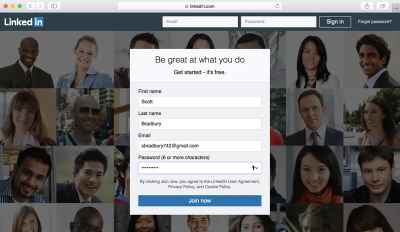 LinkedIn Basics: Creating a LinkedIn Account