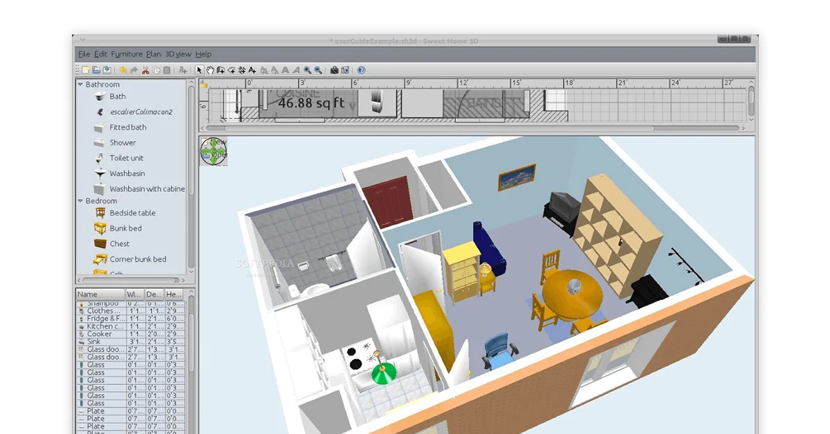 Top CAD Software For Interior Designers: Review Interior design software, Room d