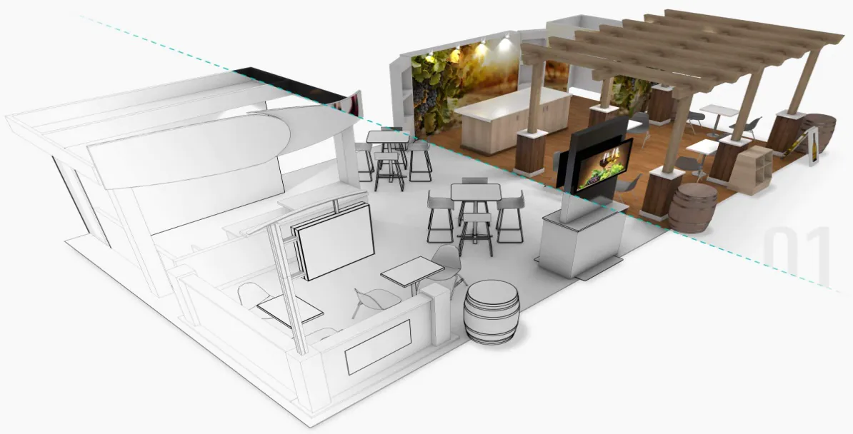 3D Modeling vs 3D Rendering | Differences &amp; Similarities | Foyr