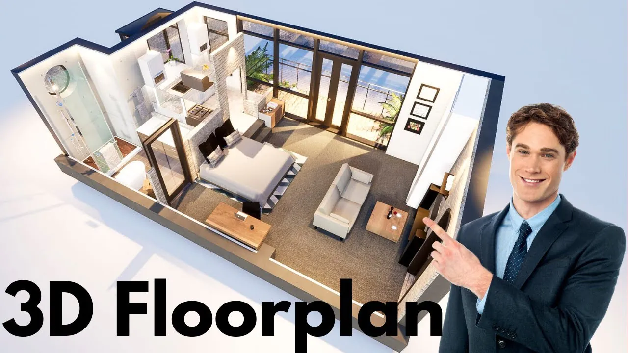 3d Floor Plans | How To Create A Floorplan FAST | Expert Real Estate Rendering - YouTube