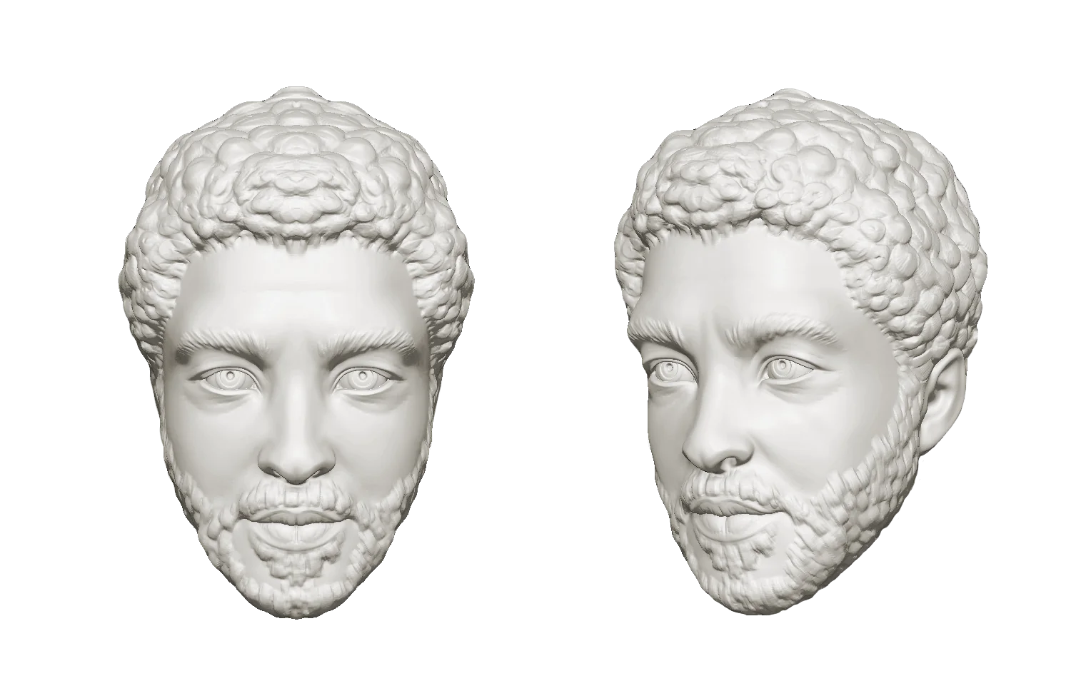3D sculpting service - Professional digital sculpting - 3D printed bust