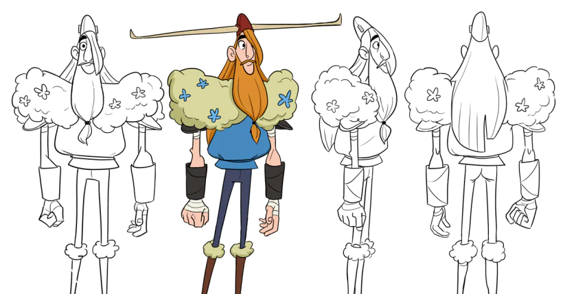 What Is a Turnaround in Character Design and How To Draw One | Domestika