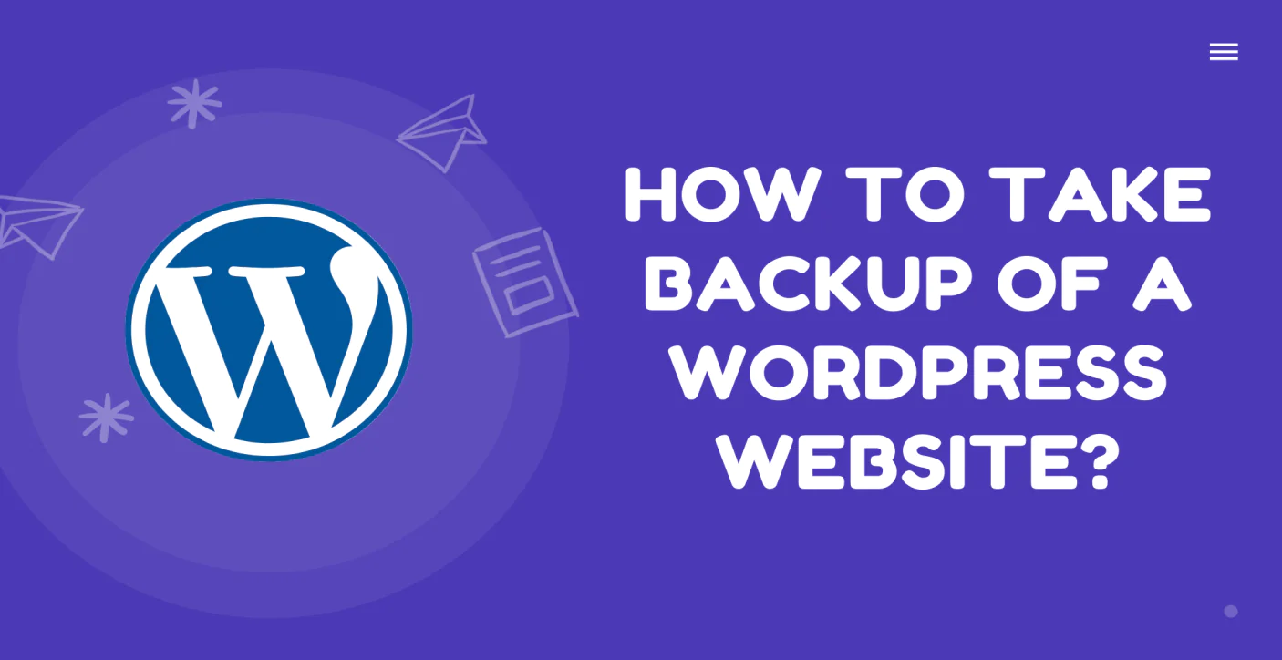 How to Backup WordPress Website? - Step by Step Guide | Dinesh Kumar VM