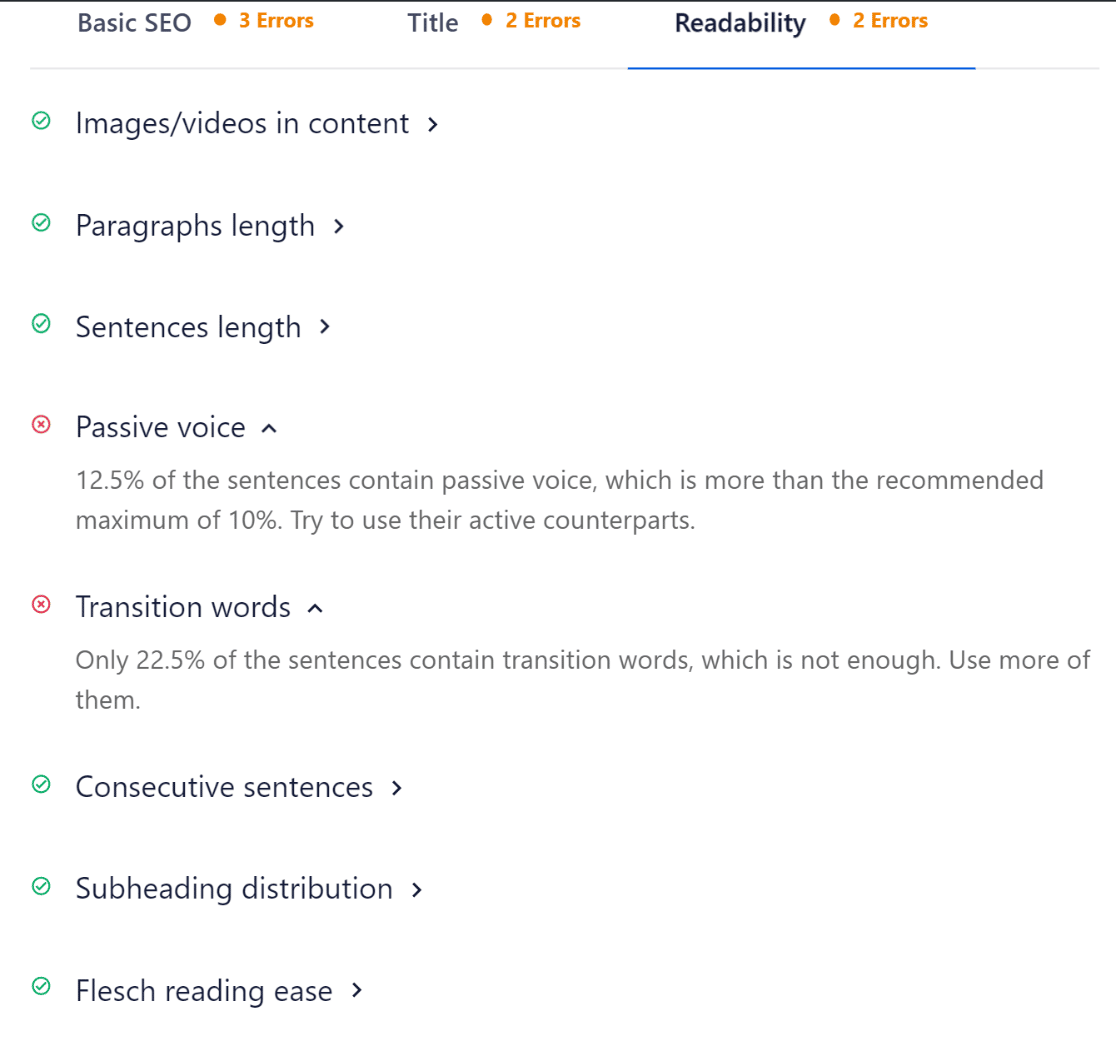 How To Improve Readability Score In WordPress ITS